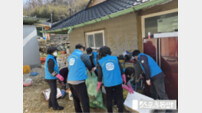 함평군, 신광면 복지기동대 지적장애인 가구 대상 봄맞이 환경 개선 활동 펼쳐