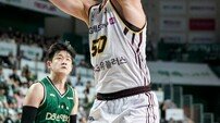 선두 지키기 앞장선 마레이, 28점·17리바운드 펄펄…LG, DB 추격 뿌리치고 2연승 [SD 원주 리포트]