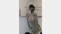 손나은, 핑크 발레복 입고 뽐낸 슬림 몸매…인형이 따로 없네 [DA★]