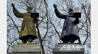 경주 황성공원 주요 동상 새 단장…오랜 오염 벗고 역사적 가치 되살려