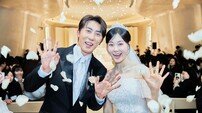 김원훈♥엄지윤, 웨딩 현장 공개…“3천만 원 기부”