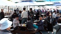 강진군 마량놀토시장, 주말 관광객들로 ‘북적’