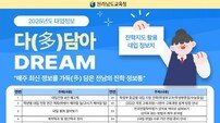 전남교육청, 맞춤형 대입정보 ‘다(多)담아 DREAM’ 발간·운영