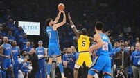 제이덥 결장+SGA 18점 부진? 24점·12R 홈그렌의 맹활약 서부 1번 시드 OKC, 돈치치 빠진 레이커스 꺾고 PO 5경기 전승!