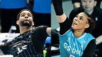 레오·아라우조·베논 남고, 실바·모마·빅토리아도 동행…V리그 남녀부 외국인선수 각각 3명씩 잔류 확정