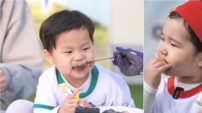 ‘슈돌’ 정우X서빈, 부추전 쟁탈전 폭발…먹짱 남매 떴다
