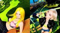 에스파 한뼘 의상 파격…점점 과감한 ‘레모네이드’
