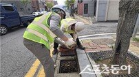 해남군 “비 피해 막아라” 다리 밑부터 빗물받이 철통 방어