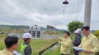 화순군, 장마철 재해 대비 현장점검…집중호우 대응 강화