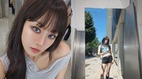 에스파 카리나 아니야? 강소라, 도플갱어 수준 커버