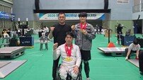 GKL장애인펜싱팀, 피땀 눈물로 찌른 금빛 검끝
