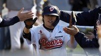 박준순 실전경기 첫 타석부터 홈런! BUT ‘조기 콜업 없다’…100%를 원하는 김원형 감독 [SD 잠실 브리핑]