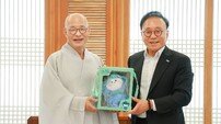 여수세계섬박람회, 박수관 위원장 조계사 방문 협조 논의