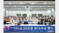순천시 “영웅들의 헌신 기억하며” 6·25전쟁 제76주년 기념식 거행