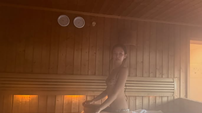 제니, 해외서 비키니 사우나 깜짝…너무 과감해 [DA★]