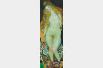 [클림트 명화 여행] 가수 이상은이 본 ‘아담과 이브’ (1917년, 유화, 173×60cm)