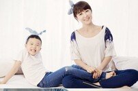 최은경, 가족사진 공개 ‘훈훈남편+깜찍아들’