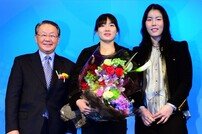 [포토] ‘2012 동아스포츠대상’ 김해란, 女배구 올해의 선수!