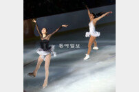 [포토] ‘스페셜올림픽 폐막식’ 김연아-미셸콴, 백조처럼 우아한 피겨 연기