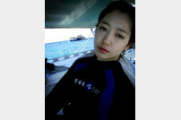 박신혜, 스쿠버다이빙 인증샷 “역시 난 물이 좋아”