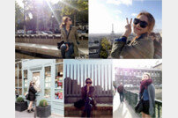 정유미, 파리 여행 모습…자체발광 미모 ‘눈길’