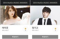 2014 멜론 뮤직 어워드, TOP30 아티스트 공개 온라인 1차 투표 실시