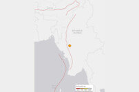 이탈리아 이어 미얀마 중부에도 규모 6.8 지진 발생