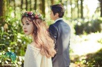 ‘10월의 신부’ 조안, 제주도 웨딩화보 공개…자연스러운 아름다움