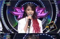 ‘뮤직뱅크’ 아이유 “팔레트, 25살 내 모습 그대로 담은 노래”