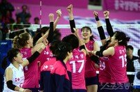 [포토] 흥국생명, 도로공사에 세트 스코어 3-1 승리!