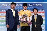 [포토] 한양대 홍상혁 ‘1라운드 2순위로 KB 행!’