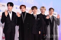 [DA:현장] 몬스타엑스 셔누 “‘활동 중단’ 주헌 회복 中, 미안하고 보고싶다고”