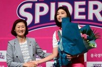 [포토] 박미희 감독과 손 잡은 김연경