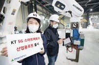 KT, 현대로보틱스와 5G 산업용 로봇 출시