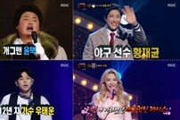 [DA:리뷰] ‘복면가왕’ 윤택-황재균-우태운-수윤 1R서 고배 (종합)