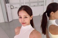 미나, 자기 관리 끝판왕…51세 나이에 美친 복근 [DA★]