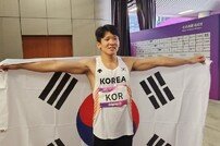 ‘마지막 아시안게임’ AG 첫 동메달 수확한 김국영, 여전히 한국육상의 대들보