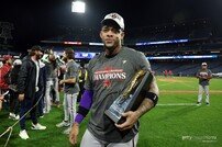 ‘애리조나 반격의 선봉장’ 마르테, ‘NLCS MVP 선정’