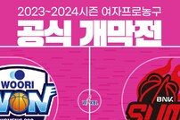 ‘2강’ 우리은행-KB스타즈…2023~2024시즌 여자프로농구 5일 개막