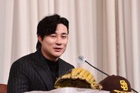 김하성, 미소 머금은 답변 [포토]