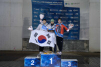 권영혜·신운선, 2024 아이스클라이밍 월드컵 금메달