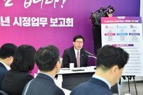부산시, 시정 업무계획 보고회 개최… 시정운영방향 등 논의