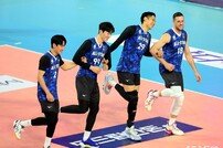 우리카드 ‘한태준-김지한-잇세이-마테이’ 댄스 파티! [포토]