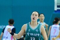 김정은 ‘1점 차 추격’ [포토]