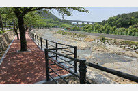 부산 기장군, 하천변 산책로 조성사업 준공