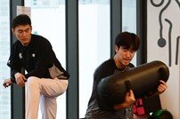 오윤석, 구슬땀 흘리는 훈련 [포토]