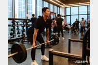 김민혁, 웨이트 땐 집중 [포토]