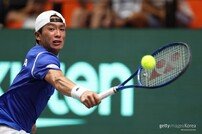 홍성찬, ATP 1000 본선 데뷔전 패배… BNP 파리바오픈 1R 탈락