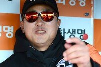 최원호 감독 ‘(류)현진이가 내일 비 안 온대요’ [포토]