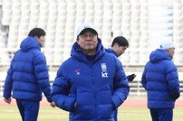 황선홍 감독, 다리는 완치 [포토]
